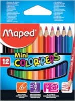 Buntstift ColorPeps Mini, Blisterschachtel mit 12 farbig sortierten Stiften