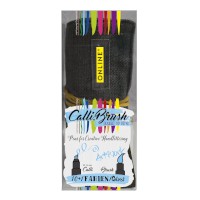 Calli.Brush Pens Double Tip 1 Set in Roll Pouch,