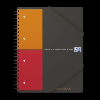 Meetingbook Oxford International, A4+, 5mm kariert, 80