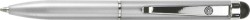 Kugelschreiber Touch-Pen silber, Länge: 95 mm