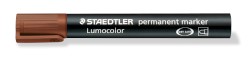 Permanentmarker Lumocolor®, nachfüllbar, ca. 2 mm, braun