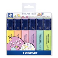Textmarker Textsurfer® classic colors, Box mit 6 St.
