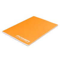 Notiz- und Schreibheft „Power-Collection“ orange; DIN A4; kariert; Kladde mit: 40 Blatt