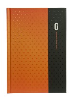 Notizbuch Diorama orange; DIN A6; liniert; Kladde mit: 80 Blatt