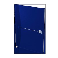 Oxford Office Essentials A4 Hardcover gebundenes Buch, kariert, 96 Blatt, original blue