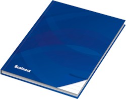 Notizbuch A5 liniert "Business Blau"