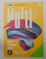 Multifunktionspapier 7X Colors, DIN A4, 80 g/qm, limone, intensiv, 50 Blatt