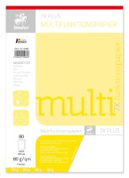 Multifunktionspapier 7X Colors, DIN A4, 80 g/qm, weiß, 80 Blatt