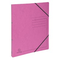 Ringhefter Colorspan-Karton, A4, 2 Ringe: 15 mm, für: DIN A4, rosa