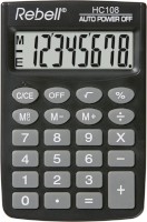 Taschenrechner  HC108 schwarz, LC-Display: 8-stellig