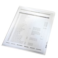 Sichthülle Standard, A4, PP, dokumentenecht, transparent