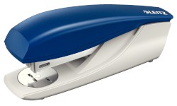 Nexxt Kleines Büroheftgerät blau, 60 mm, Heftleistung: 30 Blatt (80 g/m²)