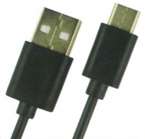 Ladekabel USB Typ C schwarz; für Android