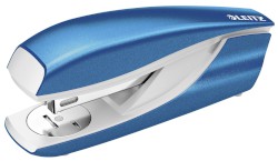 Nexxt Büroheftgerät (Metall) blau metallic, 65 mm, Heftleistung: 30 Blatt (80 g/m²)