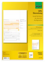SEPA PC Überweisung A4 90g 100Bl für alle Banken/Sparkassen