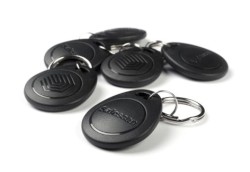 Zeiterfassungssystem Safescan Ausführung: RFID Schlüsselanhänger, Größe: 33 x 27 x 8 mm;