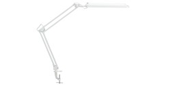 LED-Leuchte MAULatlantic weiß, Ausführung: Tischklemme, Höhe: 42 cm, Leuchtmittel: LED
