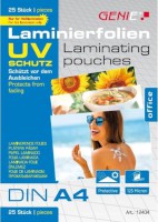 Laminiertaschen UV-Safe Folienstärke: 125 µ, 216 x 303 mm, für: DIN A4