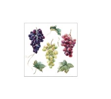 Serviette "Wine Grapes" 25 x 25 cm 20er Packung