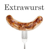 Serviette "Extrawurst" 33 x 33 cm 20er Packung
