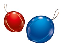 Luftballons Punchballon rund mehrfarbig