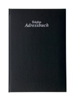 Telefon-Adressbuch A-Z schwarz