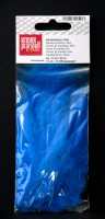 Marabufedern 10cm blau