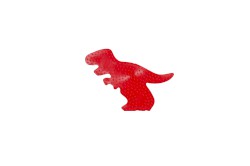 Stiftplatte für Bügelperlen "T-Rex"