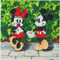 Crystal Art Bild "Minnie & Mickey Mouse" 30x30 cm
