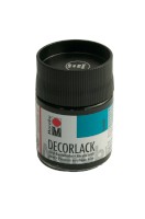 Dekorlack Acryl 50 ml schwarz