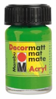 Decormatt Acyrl 15 ml im Glas gelbgrün