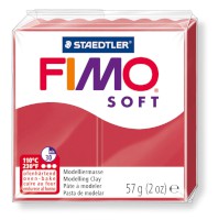 Modelliermasse  FIMO® soft, Kirschrot