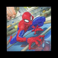 Crystal Art Karte Marvel "Spiderman" 18x18 cm