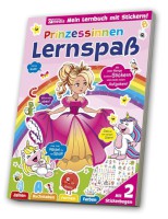 XXL Übungsbuch Prinzessinnen Lernspaß mehrfarbig