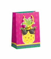 Geschenktasche Midi Funny Pineapple